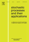 STOCHASTIC PROCESSES AND THEIR APPLICATIONS杂志封面